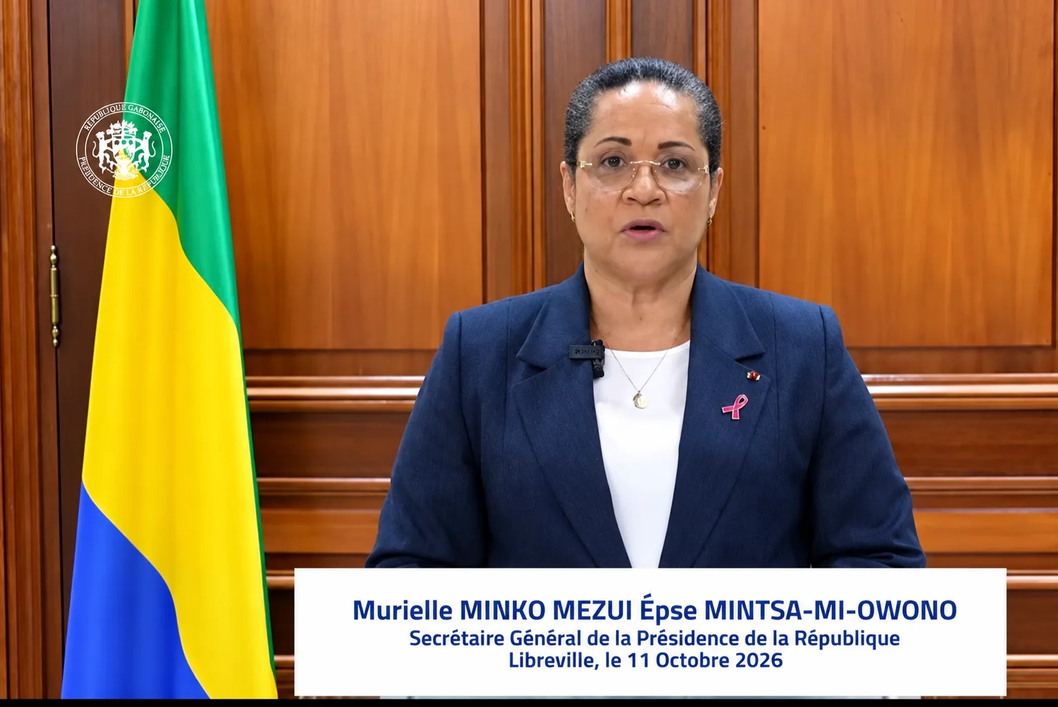  Anges Kevin NZIGOU présent la vision de la plateforme