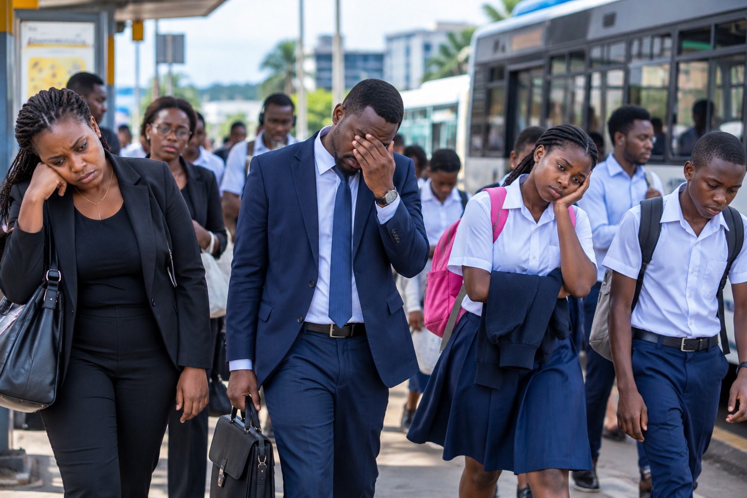  Anges Kevin NZIGOU présent la vision de la plateforme