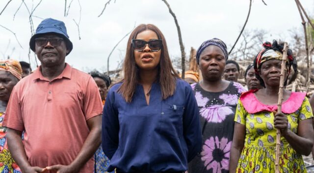  Anges Kevin NZIGOU présent la vision de la plateforme