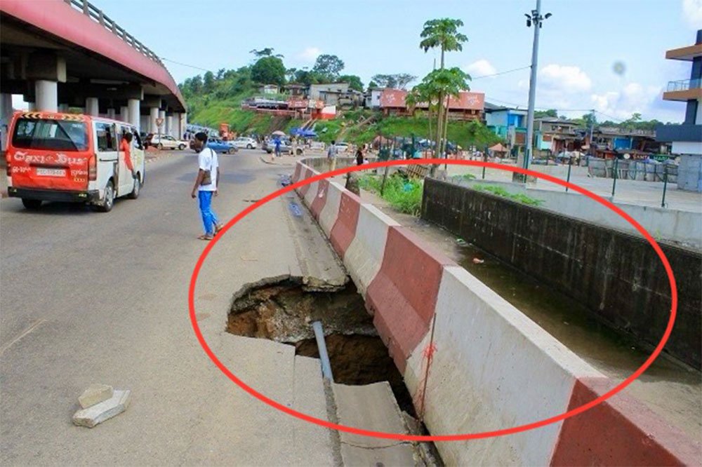 Nzeng-Ayong : un pont au bord du gouffre, l’indifférence comme seule réponse